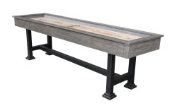 "The Urban" Shuffleboard Table in Silver Mist - available in 9, 12, 14 or 16 foot by Berner Billiards <BR>FREE SHIPPING