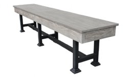 "The Urban" Shuffleboard Table in Silver Mist - available in 9, 12, 14 or 16 foot by Berner Billiards <BR>FREE SHIPPING