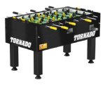 Tornado Black Platinum T-3000 Coin-Op Foosball Table - ITSF World Series Ltd. Edition<br>FREE SHIPPING - ON SALE